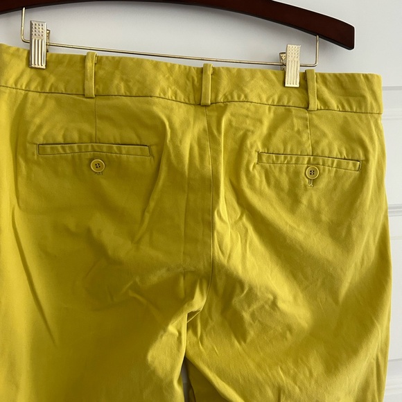 Talbots Yellow Cropped Pants - Picture 9 of 12